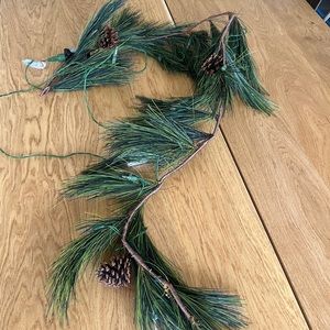 Hearth & Hand light up pine garland